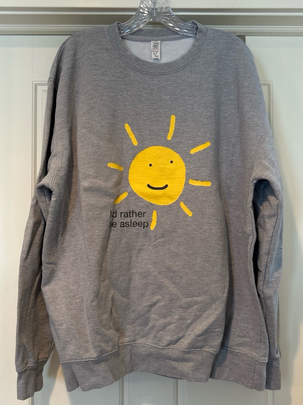 “I’d Rather Be Asleep Crewneck Sweatshirt